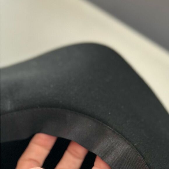 Saks Fifth Avenue Black Label 100% Wool Black Wide Brim Hat - Picture 5 of 7